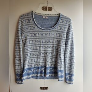 70s Levis Womens Large Sweater Top